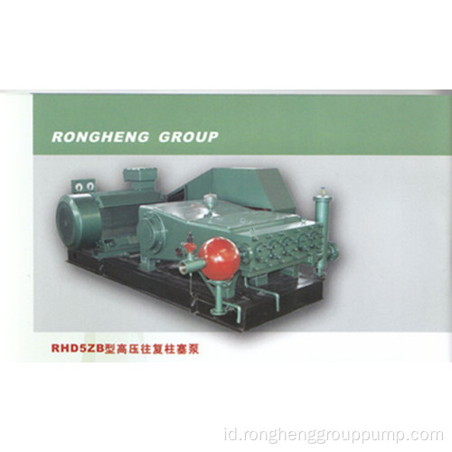 Pompa pendorong horizontal silinder tunggal